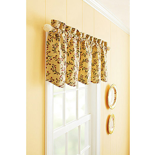 Better Homes and Gardens Tuscan Retreat Kitchen Tiers, Set of 2 or Valance Walmart.com Better Homes and Gardens Tuscan Retreat Kitchen Tiers, Set of 2 or Valance Walmart.com